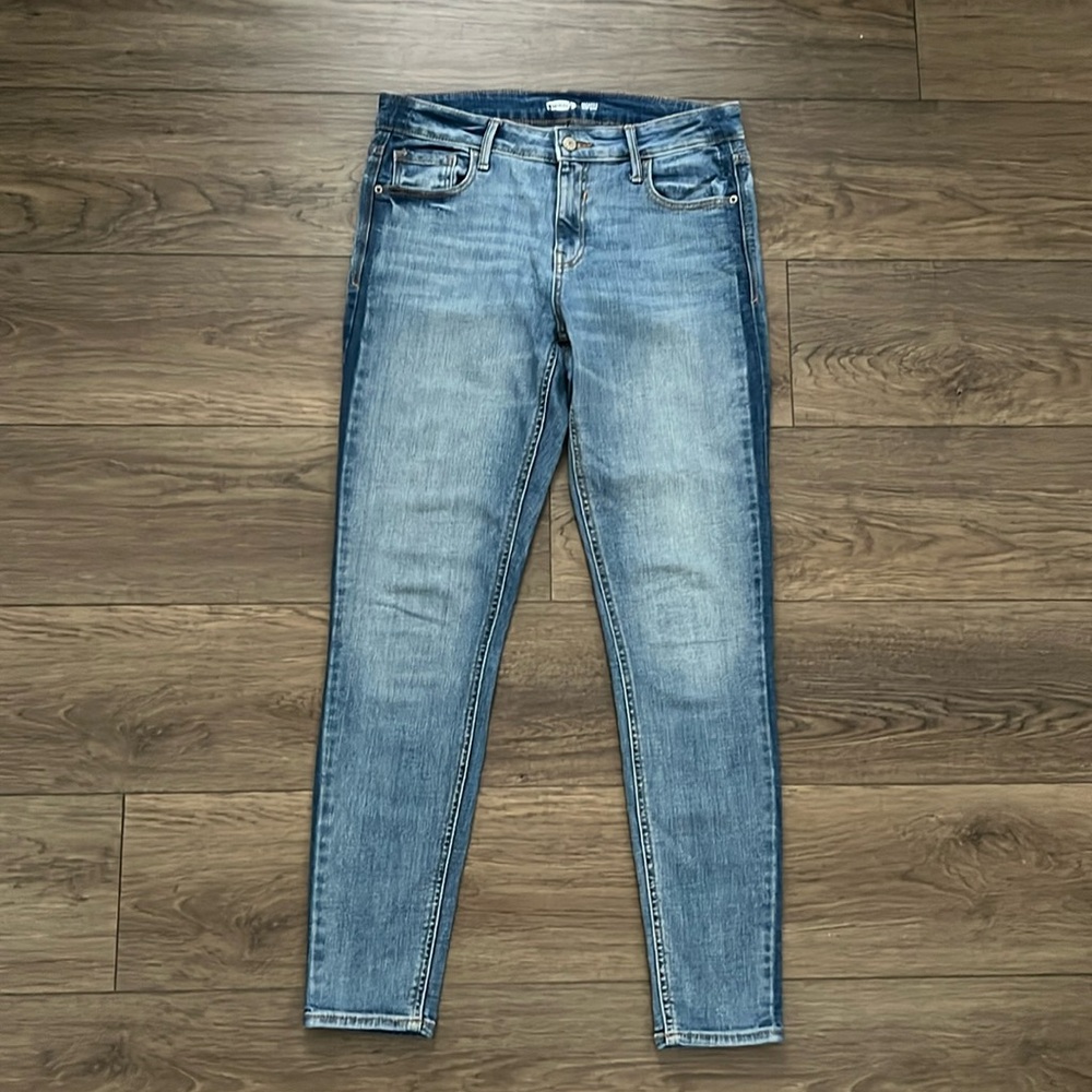 Old Navy Rockstar Super Skinny Women’s Mid Rise Stretch Light Wash Denim Jeans 6